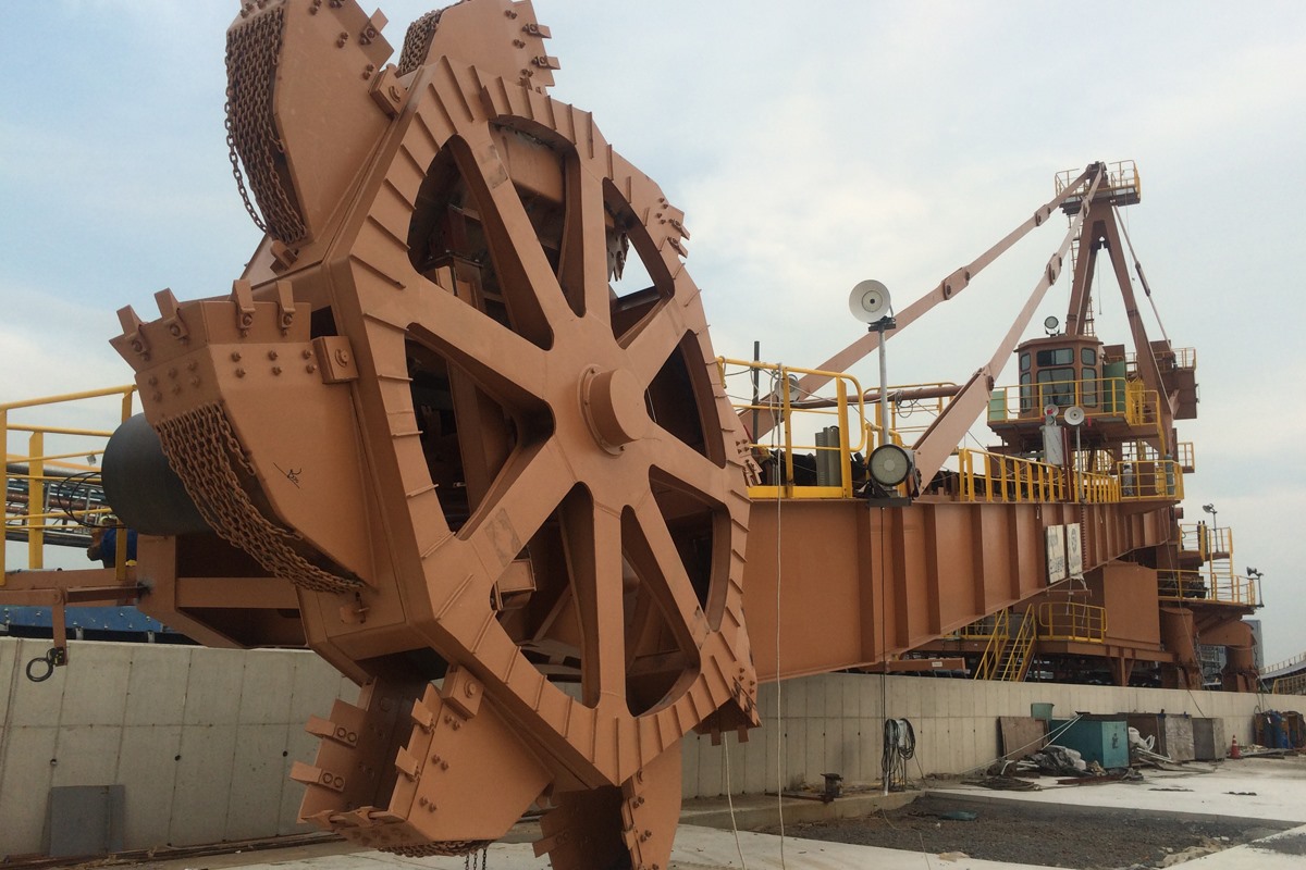 Boom Type BucketWheel Stacker Reclaimer Çukurova Mühendislik