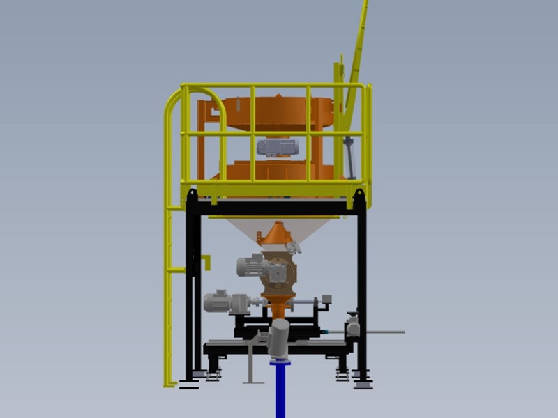 Ladle Well - Nozzle Filling Sand Feeder