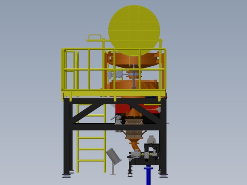 Ladle Well - Nozzle Filling Sand Feeder